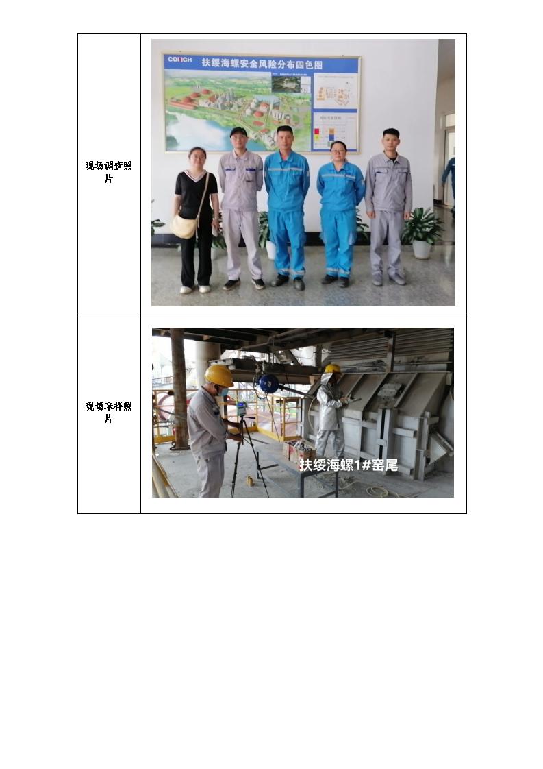扶綏新寧海螺水泥有限責(zé)任公司扶綏海螺一線窯系統(tǒng)綜合節(jié)能技改項(xiàng)目職業(yè)病危害控制效果評(píng)價(jià)信息公示